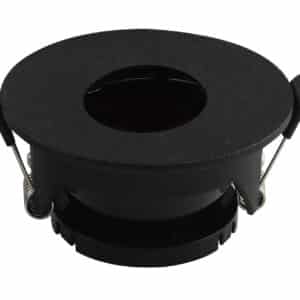 ТЯЛО ЗА GU10 ЧЕРНО АЛУМИНИЙ IP20 MAX-35W 03