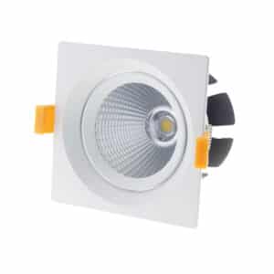 20W LED ЛУНА COB КВАДРАТНАНАСОЧВАЩА СЕ4500K