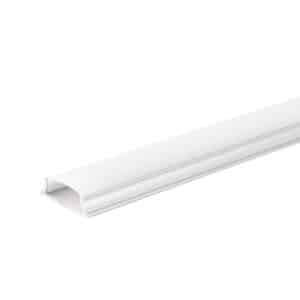 АЛУМИНИЕВ ПРОФИЛ ЗА LED ЛЕНТА СРЕБРИСТО ТЯЛО/БЯЛ РЕФЛЕКТОР L=2м 18x06mm