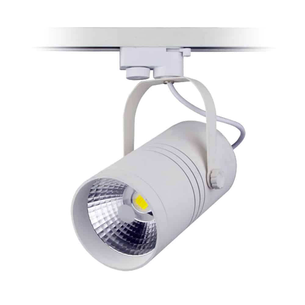 LED ИНТЕРИОРЕН ПРОЖЕКТОР 25W 110-240V COB БЯЛО ТЯЛО 6000K