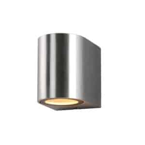 СТЕНЕН ОСВЕТИТЕЛ АЛУМИНИЙ INOX IP54 GU10 SOCKET AC220-240V