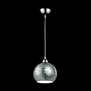 SHADE 3D СТЪКЛО С ПЕНДЕЛ 1XE27 D150MM