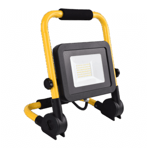 LED ПРОЖЕКТОР СЪС СТОЙКА И ЩЕПСЕЛ 30W 5500K