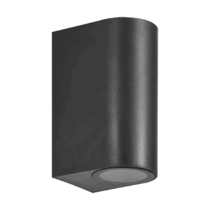 GRF327 ФАСАДЕН ОСВЕТИТЕЛ 2XGU10 IP54 ЧЕРЕН