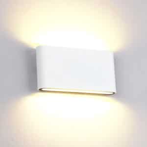 LED АПЛИК 2X6W ЗАОБЛЕН 4000K БЯЛ