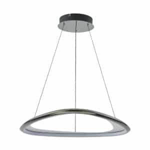 LED ПЕНДЕЛ GETAFE MD3888-1S-3BCT 34W 3000K ЧЕРЕН/ХРОМ