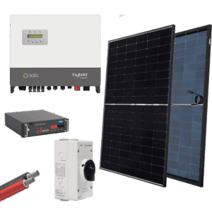 ХИБР. СИСТЕМА 3Р/6KW 430W ПАНЕЛИ С БАТЕРИЯ