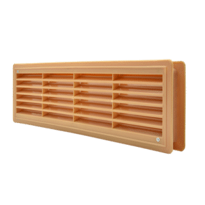 EL02-130 ВЕНТ.РЕШЕТКА ЗА ВРАТА 115X430MM БЕЖОВ