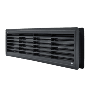EL02-125 ВЕНТ.РЕШЕТКА ЗА ВРАТА 115X430MM ГРАФИТ