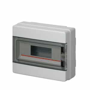 EC620 ТАБЛО ЗА ОТКРИТ МОНТАЖ 18 МОДУЛА (1Х18) IP65 СИВ