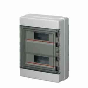 EC620 ТАБЛО ЗА ОТКРИТ МОНТАЖ 24 МОДУЛА (2Х12) IP65 СИВ