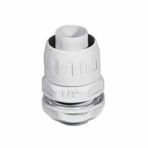ECGXM ЩУЦЕР ГОФРА Ф16/КУТИЯ МЕТР. РЕЗБА 20MM IP65